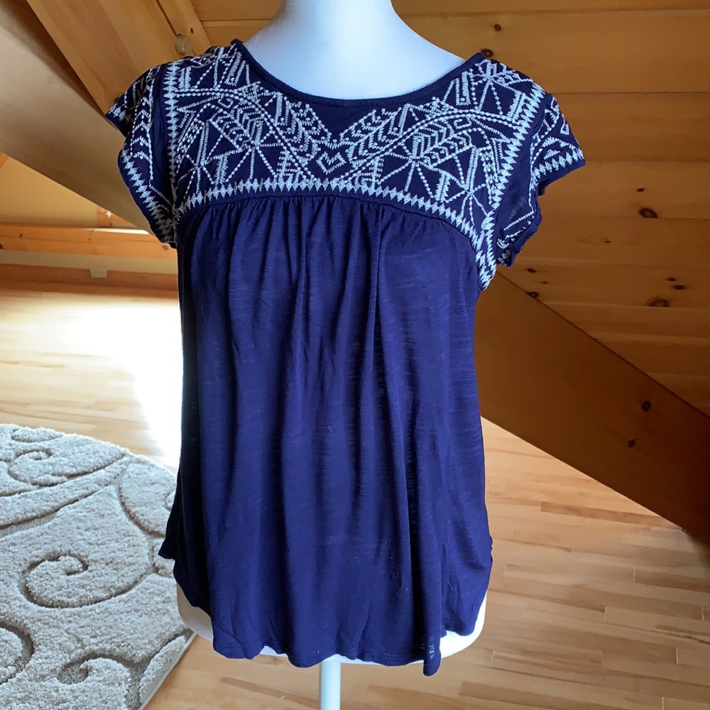 Blue shirt